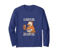 Can't Afford A Home, But my Dice Game is Neat Duck Long Sleeve T-Shirt