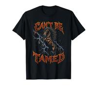 Cant Be Tamed Horse Bootleg T-Shirt