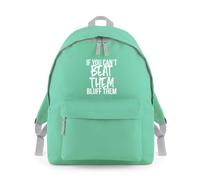 Can't Beat Them Bluff Them Backpack Rucksack 18L Bag - 42 x 31 x 21cm