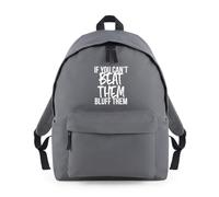 Can't Beat Them Bluff Them Backpack Rucksack 18L Bag - 42 x 31 x 21cm