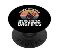 Can't Buy Happiness But Can Play Bagpipes PopSockets Adhesive PopGrip