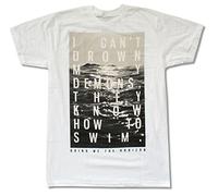 Can't Drown Demons White T Shirt New Official BMTH