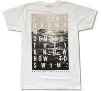 Can't Drown Demons White T Shirt New Official BMTH