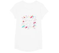 Can't Duplicate This: Bold Retro Pop Art Statement T-Shirt, Girls, White, Small