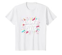 Can't Duplicate This: Bold Retro Pop Art Statement T-Shirt, Kids, White, 10 Years