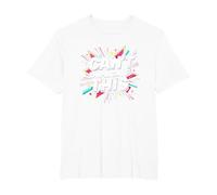 Can't Duplicate This: Bold Retro Pop Art Statement T-Shirt, Men's Big and Tall, White, 4X Tall