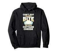 Can't Eat Another Bite Funny Cheese Pullover Hoodie