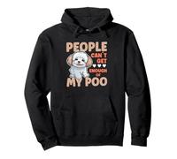 Can't Get Enough Of My Poo Humorous Maltipoo Dog Owner Pullover Hoodie