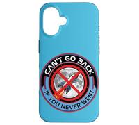 Can't Go Back Moon Landing Hoax Conspiracy Fake Mission Case for iPhone 16