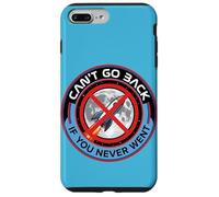 Can't Go Back Moon Landing Hoax Conspiracy Fake Mission Case for iPhone 7 Plus/8 Plus