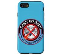 Can't Go Back Moon Landing Hoax Conspiracy Fake Mission Case for iPhone SE (2020) / 7/8