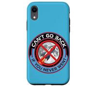 Can't Go Back Moon Landing Hoax Conspiracy Fake Mission Case for iPhone XR