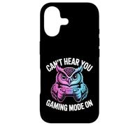 Cant Hear You Gaming Mode On Owl Video Games Gamer Case for iPhone 17