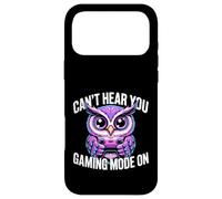 Cant Hear You Gaming Mode On Owl Video Games Gamer Case for iPhone 17 Pro Max