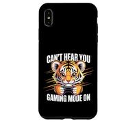 Cant Hear You Gaming Mode On Tiger Video Games Gamer Case for iPhone XS Max