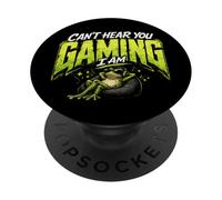 Can't Hear You I Am Gaming Funny Game Lovers PopSockets Adhesive PopGrip
