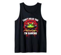 Can't Hear You I'm Gaming Frog Tank Top