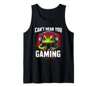 Can't Hear You I'm Gaming Frog Tank Top