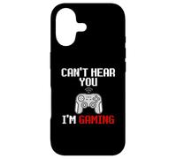 Can't Hear You I'm Gaming Funny Meme For PC Console Gamers Case for iPhone 17
