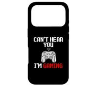 Can't Hear You I'm Gaming Funny Meme For PC Console Gamers Case for iPhone 17 Pro