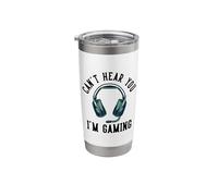 Can't Hear You I'm Gaming Stainless Steel Insulated Tumbler