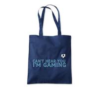 Can't Hear You I'm Gaming Tote Shopping Bag 10 Litres Capacity 42 x 38cm