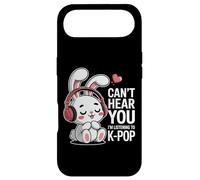 Can't Hear You I'm Listening To K-Pop Cute Bunny K-Pop Case for iPhone Air