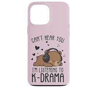 Can't Hear You Listening K-Drama Cute Bear Case for iPhone 13 Pro Max