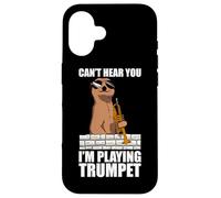 Can't hear you Trumpeter Trumpet player Trumpet Case for iPhone 16