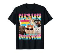 Can't Lose If You Play for Every Team Funny Joke LGBT Pride T-Shirt