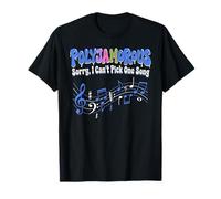 Can't Pick One Song Music Lover Polyjamorous T-Shirt
