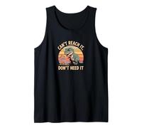 Can't Reach It Don't Need It - Funny T-Rex Cookie Tank Top
