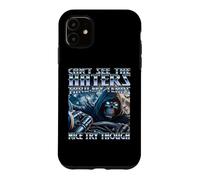 Can't See The Haters Thru My Tears Funny Unhinged Y2K Meme Case for iPhone 11