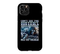 Can't See The Haters Thru My Tears Funny Unhinged Y2K Meme Case for iPhone 11 Pro