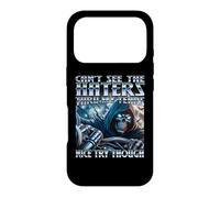 Can't See The Haters Thru My Tears Funny Unhinged Y2K Meme Case for iPhone 17 Pro