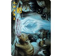 Can't Stay Away Art Card (Gold Signature) | Innistrad: Midnight Hunt