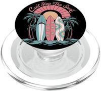 Can't Stop The Surf Retro Surf Culture Beach Surfer Vibes PopSockets PopGrip for MagSafe