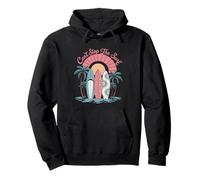 Can't Stop The Surf Retro Surf Culture Beach Surfer Vibes Pullover Hoodie