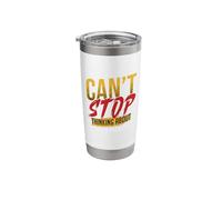 Can't Stop Thinking About Fried Pickles Stainless Steel Insulated Tumbler