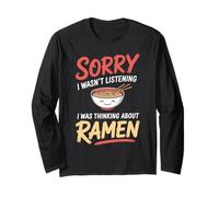 Cant Stop Thinking About Ramen Bowl Noodles Long Sleeve T-Shirt