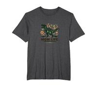 Can't Stop This Mamasaurus T-Ree T-Shirt, Men's Big and Tall, Dark Heather Grey, 4X Tall