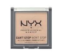 NYX Professional Makeup Can't Stop Won't Stop Mattifying Powder, Matte Finish, Medium