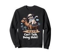 Can't Talk Doing Shiht Apparel Shih Tzu Gifts Funny Shih Tzu Sweatshirt