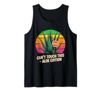 Can't Touch This Aloe Edition Plant Humor Aloe Vera Tank Top
