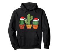 Can't Touch This Christmas Cactus Lovers Humorous Holiday Pullover Hoodie