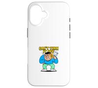Cant Turn It Off Overthinking Mind Humor Design Case for iPhone 16
