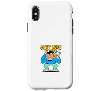 Cant Turn It Off Overthinking Mind Humor Design Case for iPhone X/XS