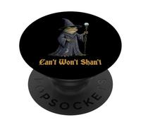 Can't Won't Shan't Frog PopSockets Adhesive PopGrip