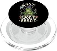 Can't Won't Shan't Frog PopSockets PopGrip for MagSafe