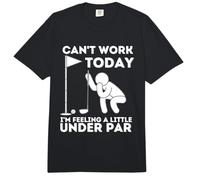Can't Work Today I'm Feeling A Little Under Par - Golf Comfort Colors Adult Heavyweight T-Shirt